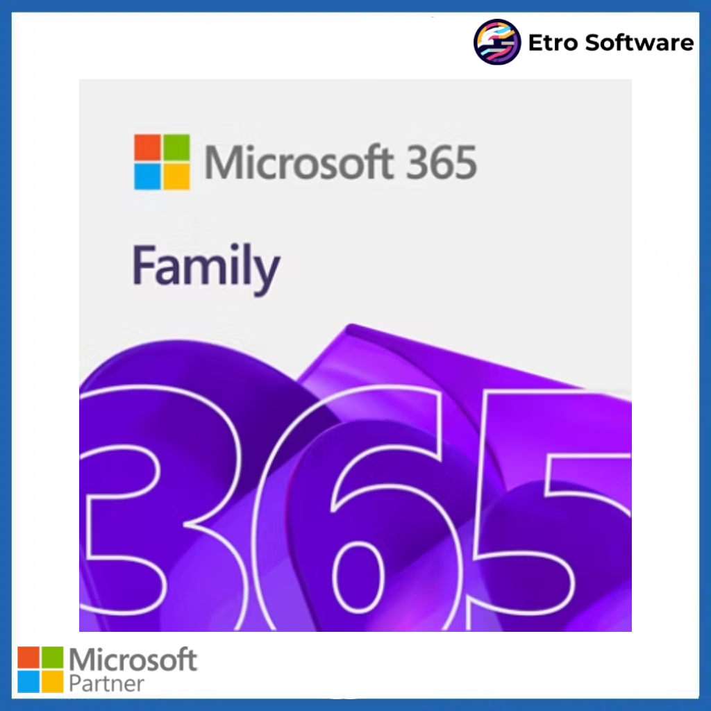 Microsoft 365 Family – 1 Year Subscription